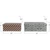 imageCreative CoOp 12 L x 812W x 4 H ampamp 10 L x 812W x 4 H Printed Recycled Paper Gift Boxes Multi Color Set of 2