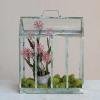 imageCreative CoOp Metal and Glass Terrarium Verdigris Finish Truck Ship