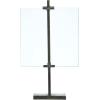 imageCreative CoOp 10 in x 1675 in Black Adjustable Metal Stand and Glass Floating Photo Frame