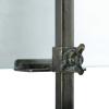 imageCreative CoOp 10 in x 1675 in Black Adjustable Metal Stand and Glass Floating Photo Frame