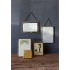 imageCreative CoOp Brass ampamp Glass Photo Frame with Gold Finish ampamp Hinged Opening