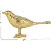 imageCreative CoOp Cast Aluminum Bird Accent Decor Gold
