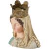 imageCreative CoOp HandPainted Magnesia Vintage Reproduction Virgin Mary Bust with Removable Crown