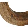 imageCreative CoOp Modern Decorative Carved Wood Standing Circle Natural Dcor