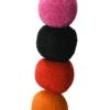 imageCreative CoOp Wool Felt Ball Garland Multi Color