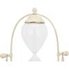imageDecorative Metal ampamp Glass Thirty Minute HourglassAntique Cream