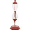 imageDecorative Metal ampamp Glass Thirty Minute HourglassAntique Red