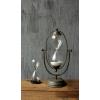 imageDecorative Metal ampamp Glass Thirty Minute HourglassRust