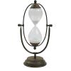 imageDecorative Metal ampamp Glass Thirty Minute HourglassRust