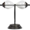 imageDecorative Metal ampamp Glass Thirty Minute HourglassRust