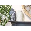 imageBlue ampamp White Decorative Ginger Jar with LidLarge