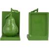 imageCreative CoOp 2Piece Cast Metal Pear Bookends Green