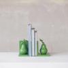 imageCreative CoOp 2Piece Cast Metal Pear Bookends Green