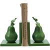 imageCreative CoOp 2Piece Cast Metal Pear Bookends Green