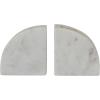 imageCreative CoOp 2Piece Marble VasesBookends White
