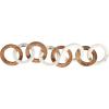 imageCreative CoOp Acacia Wood and Marble Chain with 8 Links