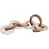 imageCreative CoOp Acacia Wood and Marble Chain with 8 Links