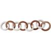 imageCreative CoOp Acacia Wood and Marble Chain with 8 Links