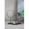 imageCreative CoOp Decorative Modern Found Metal Rings on Stands Black Set of 3