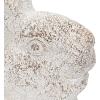 imageCreative CoOp Decorative Resting Rabbit with Birds Figurine Distressed WhiteWhite