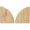 imageCreative CoOp Decorative Sandstone Bookends with Ribbed Edge Natural Set of 2