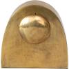 imageCreative CoOp Metal Mantel Clock for Display Antique Gold