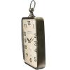 imageCreative CoOp Metal Rectangle Hanging Clock with Handle Decoration on Top