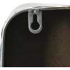 imageCreative CoOp Metal Rectangle Hanging Clock with Handle Decoration on Top