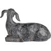 imageCreative CoOp Resin Standing Goat Accent Dcor with Cast Iron Finish Black834L x 4W x 534H