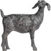 imageCreative CoOp Resin Standing Goat Accent Dcor with Cast Iron Finish Black914L x 3W x 914H