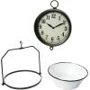 imageCreative CoOp White Decorative Reproduction Scale Wall Clock