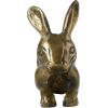 imageDecorative Embossed Aluminum Rabbit Antique Brass