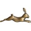 imageDecorative Embossed Aluminum Rabbit Antique Brass