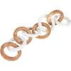 imageCreative CoOp Acacia Wood and Marble Chain with 8 Links