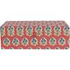imageCreative CoOp Fabric Covered Jewelry Box with Floral Pattern and Interior Mirror Multicolor