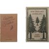 imageCreative CoOp MDF ampamp Canvas Book Storage Boxes Set of 2 New England Landscapes