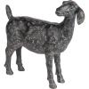 imageCreative CoOp Resin Standing Goat Accent Dcor with Cast Iron Finish Black914L x 3W x 914H