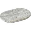 imageCreative CoOp Travertine Soap Dish Grey