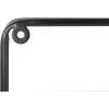 imageCreative CoOp 32 Inch Metal ampamp Wood Shelf with Hooks