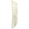 imageCreative CoOp 50quot H Woven Cotton Striped Fringe Wall Hanging Multicolor