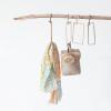 imageCreative CoOp Aluminum and Natural Fiber Wrapped Hanger Natural Set of 4