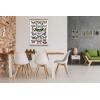 imageCreative CoOp Butterflies Burlap ampamp Wood Scroll Wall Dcor