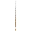 imageCreative CoOp Hanging Metal Hearts Wall Decor with Bells Gold and Black