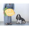 imageCreative CoOp Hello Sunshine Lemon Shaped Wood Wall Dcor