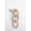 imageCreative CoOp Mango Wood Chain 3 Links Wall Dcor 8quot L x 5quot W x 18quot H Brown