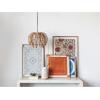 imageCreative CoOp Mango Wood and MDF Framed Cotton and Jute Textile with Embroidery and Tassels Wall Art and Dcor 23quot L x 23quot W x 1quot H Multicolor