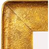 imageCreative CoOp Metal Wall Mirror with Raised Edge Frame Gold Finish