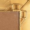 imageCreative CoOp Metal Wall Mirror with Raised Edge Frame Gold Finish