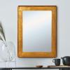 imageCreative CoOp Metal Wall Mirror with Raised Edge Frame Gold Finish