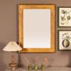 imageCreative CoOp Metal Wall Mirror with Raised Edge Frame Gold Finish